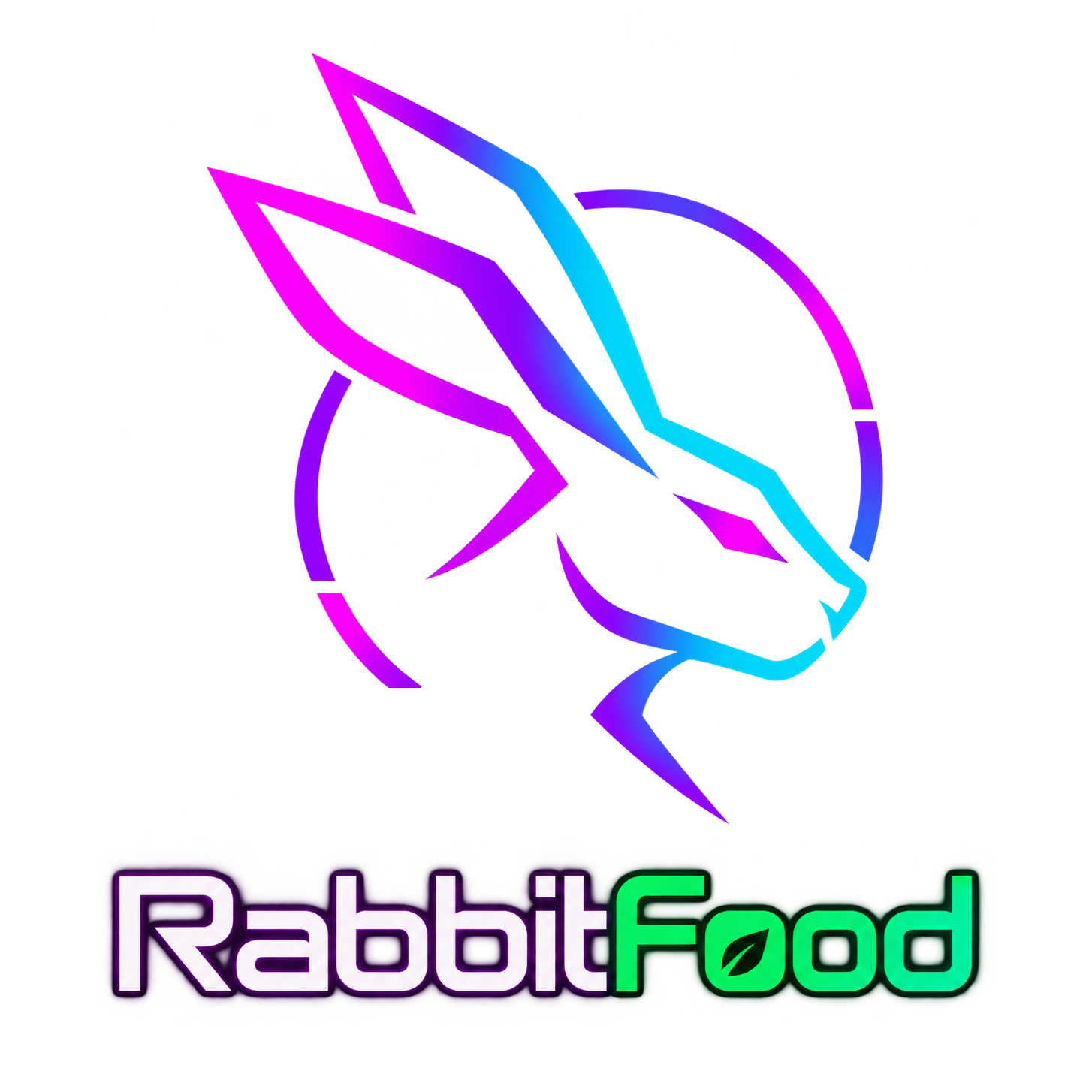 RabbitFood Logo a nápis